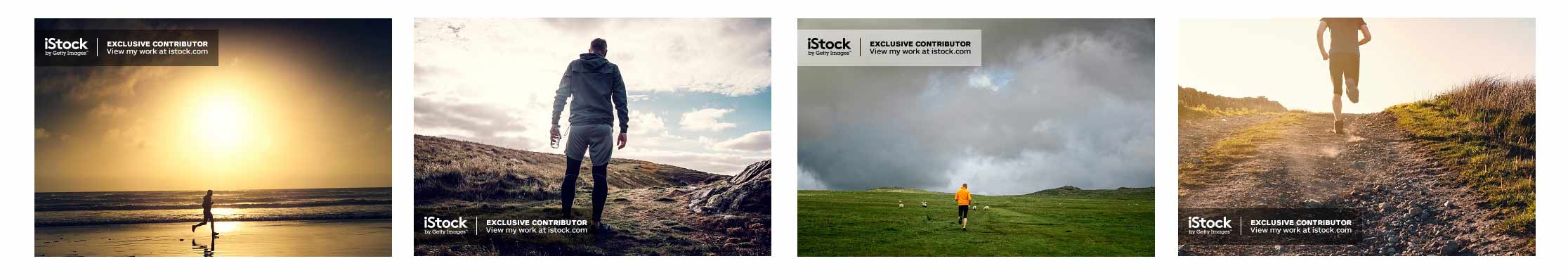 Active Lifestyle, Wild Running Stock Photographs.